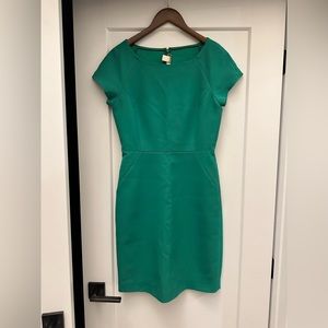 J. Crew Kelly Green Dress size 4